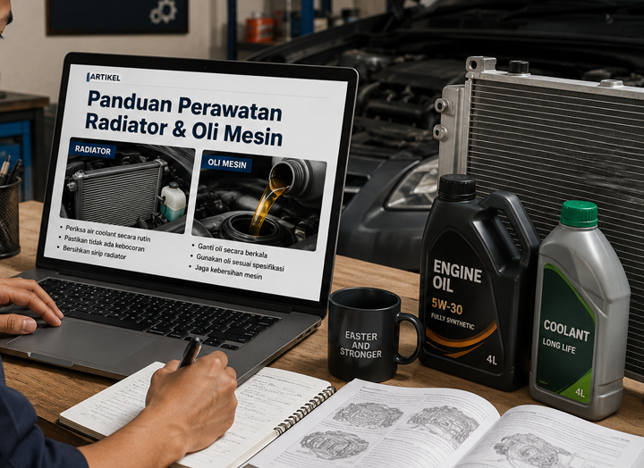 Panduan Perawatan Radiator & Oli Mesin: Bebas Overheat dan Mesin Awet