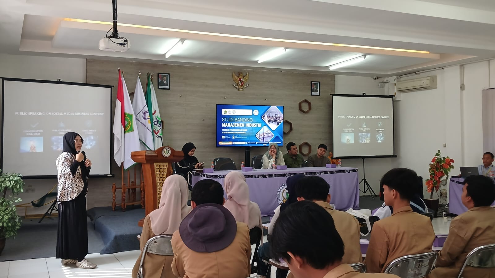 AKATEK Bogor Lakukan Studi Banding ke Kampus STIES Purwakarta